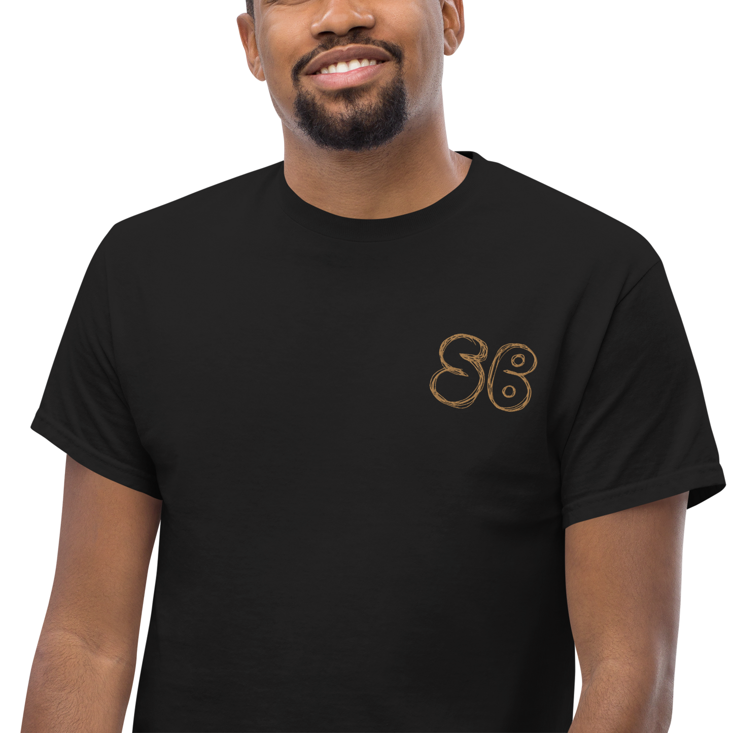 "SB Embroidered" Tee "Black"