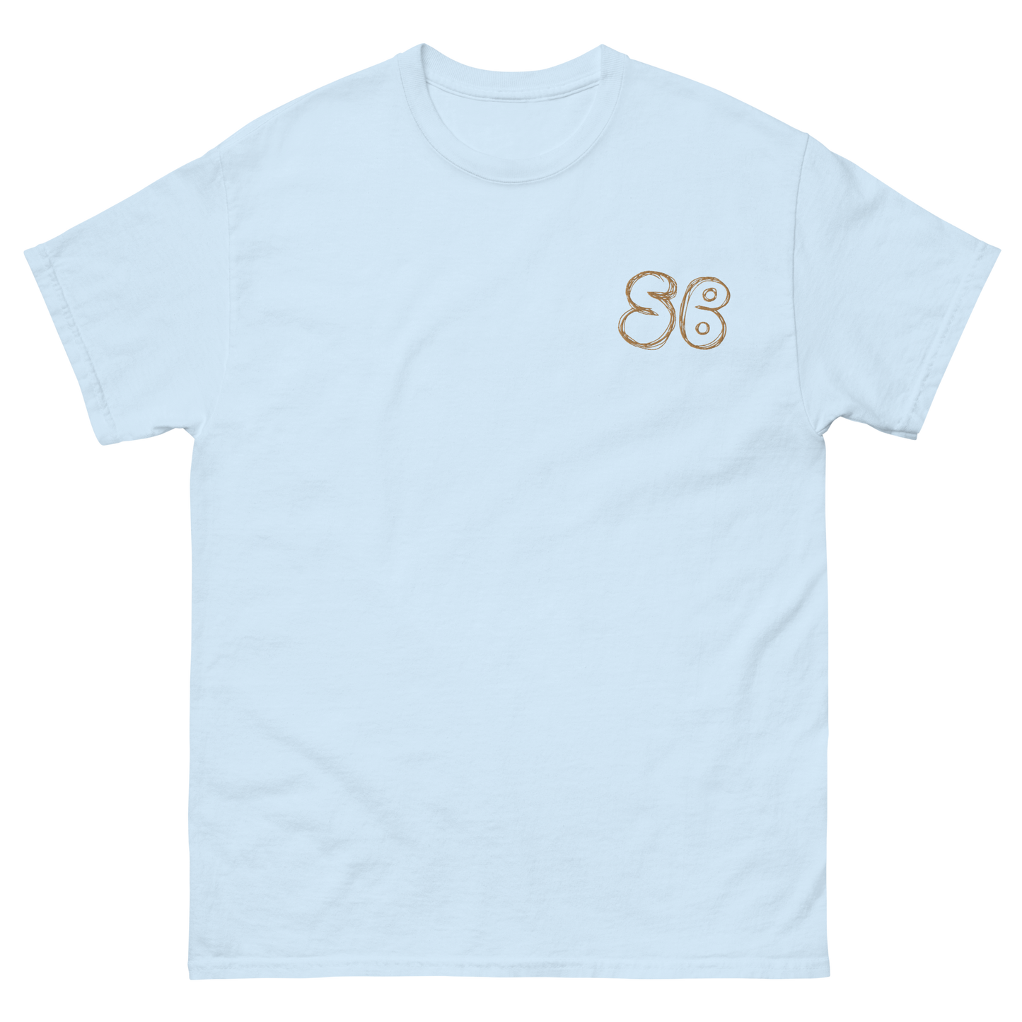 "SB Embroidered" Tee "Sky Blue"