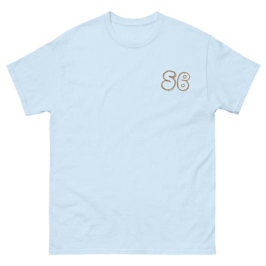 "SB Embroidered" Tee "Sky Blue"