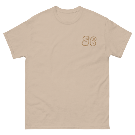 "SB Embroidered" Tee "Sand"