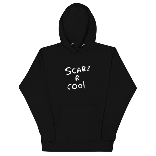 "Scarz R Cool" Hoodie "Black"