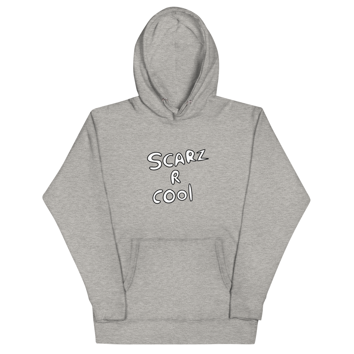 "Scarz R Cool" Hoodie "Grey"