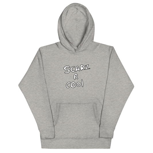 "Scarz R Cool" Hoodie "Grey"