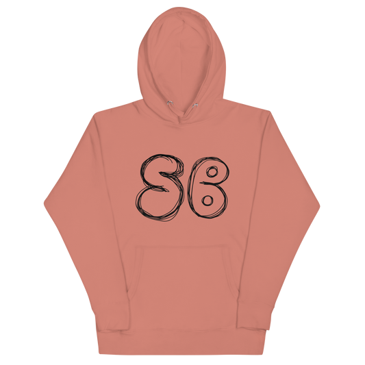 Scratchy "SB" Hoodie "Rose"