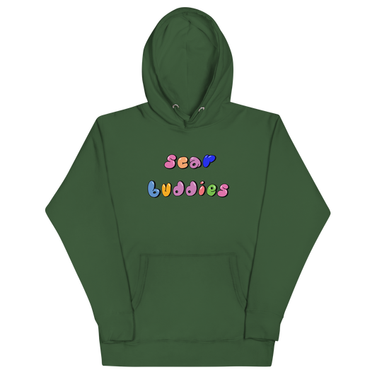 "Scar Buddies" Hoodie "Forest"