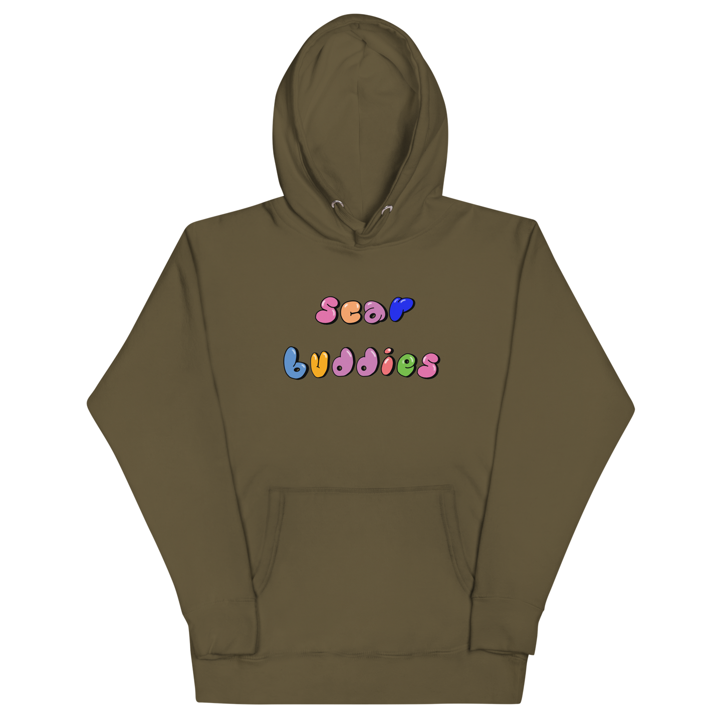 "Scar Buddies" Hoodie "Olive"