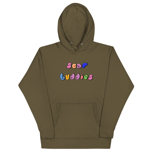 "Scar Buddies" Hoodie "Olive"