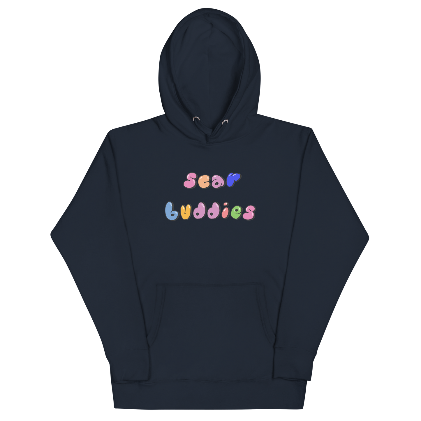 "Scar Buddies" Hoodie "Navy"