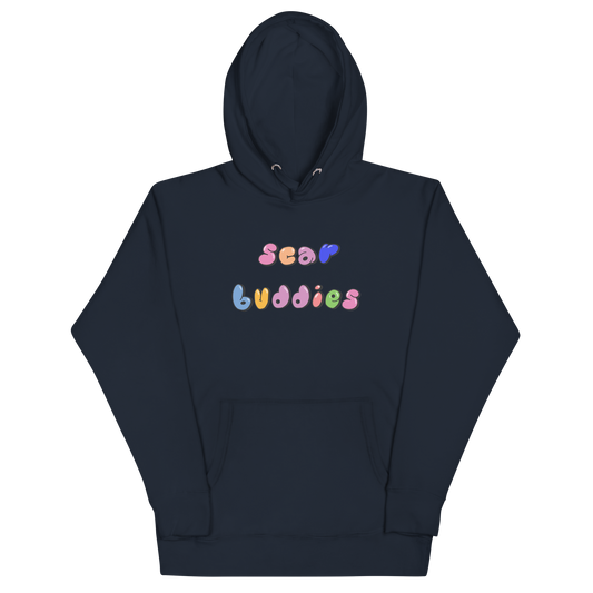 "Scar Buddies" Hoodie "Navy"