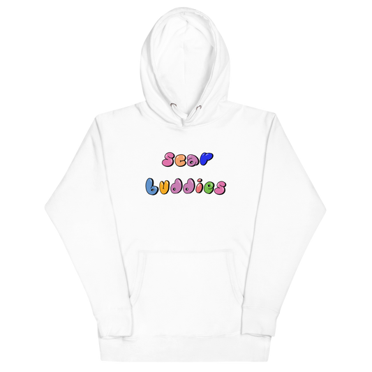 "Scar Buddies" Hoodie "White"